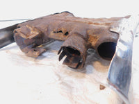 82-83 Yamaha XJ750 Maxim 750 Exhaust Muffler System Mid Pipe Chamber Manifold - C3 Cycle
