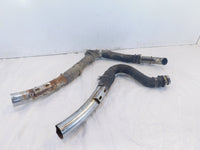 Harley Davidson Dyna Super Glide & Low Rider Chrome Exhaust Header Pipe System - C3 Cycle