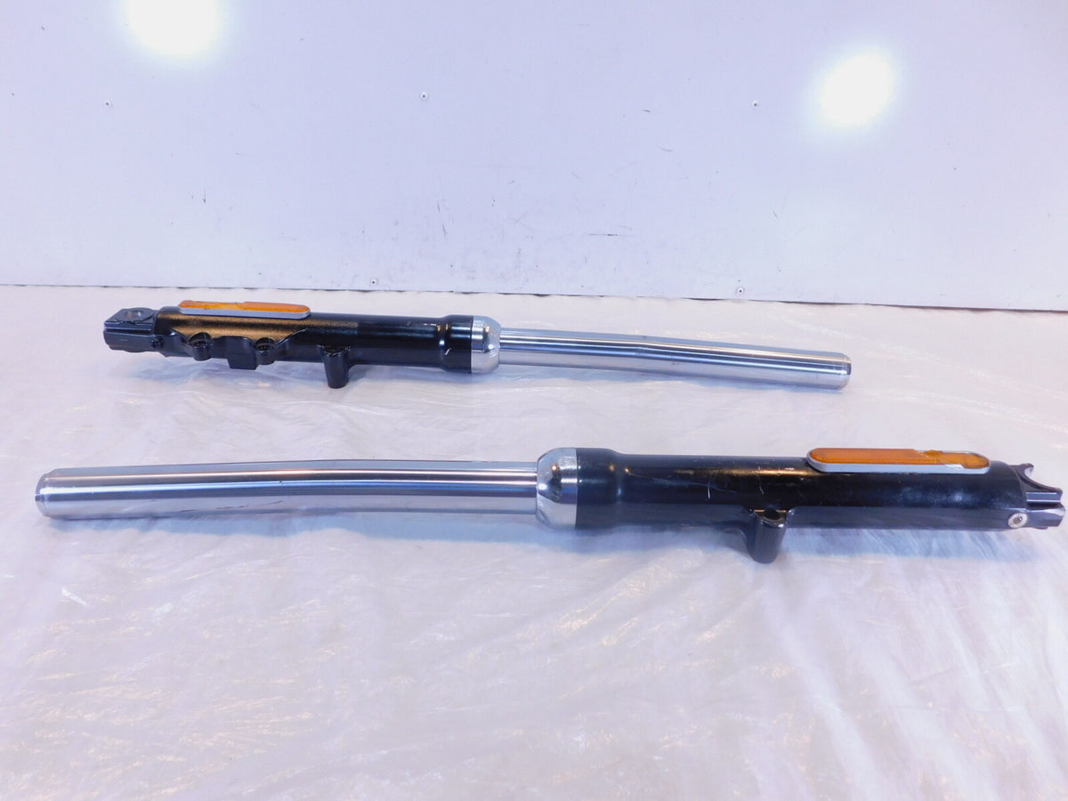 2011-2013 Harley Davidson Softail Blackline Front Wheel Suspension Forks - Bent - C3 Cycle
