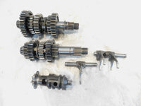 1990-1996 Kawasaki KL650 KLR650 Transmission Gears w/ Shifter Drum & Forks - C3 Cycle