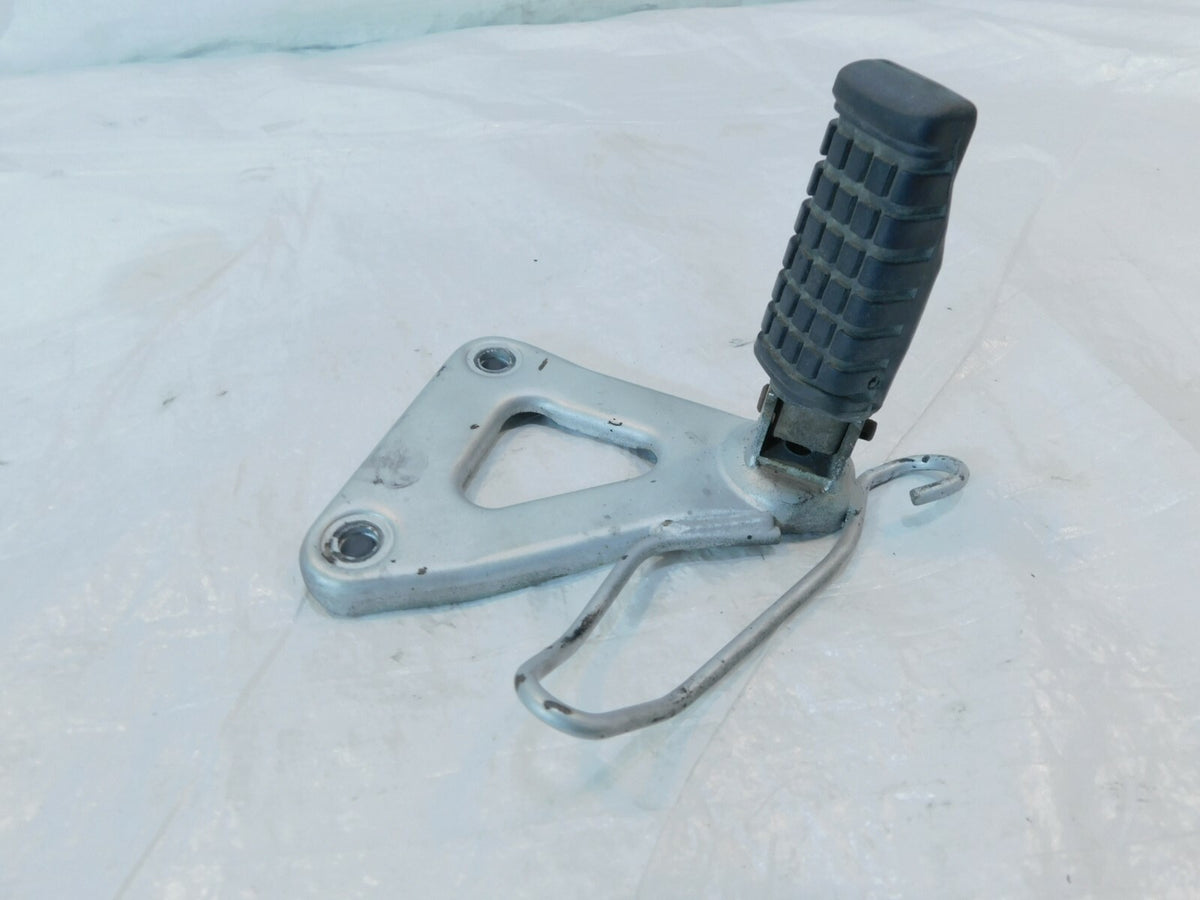 1987-2007 Kawasaki KL650 KLR650 Right Rear Passenger Footpeg Footrest & Bracket - C3 Cycle