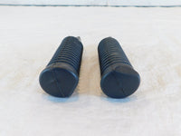 Harley Touring FXR Dyna Sportster & Softail Black Rubber Footpegs Footrests - C3 Cycle