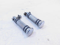 Harley Touring FXR Dyna Sportster & Softail Chrome & Band Footpegs Footrests - C3 Cycle