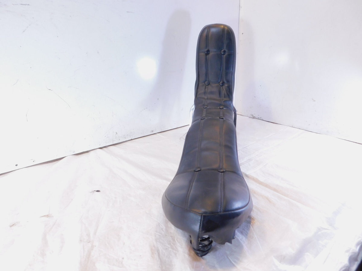1988 88 Harley Davidson XLH883 Sportster Hugger Black Main Rider Passenger Seat - C3 Cycle