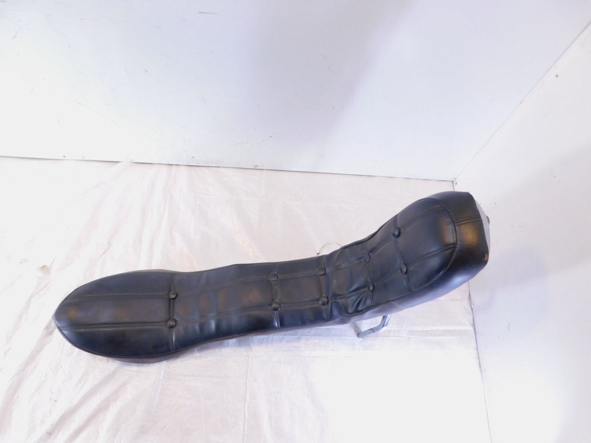 1988 88 Harley Davidson XLH883 Sportster Hugger Black Main Rider Passenger Seat - C3 Cycle