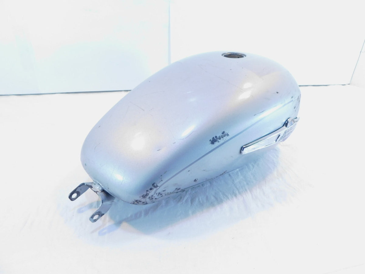 2007-2017 Harley Sportster 883 & 1200 Silver Custom & Low Fuel Gas Petrol Tank - C3 Cycle