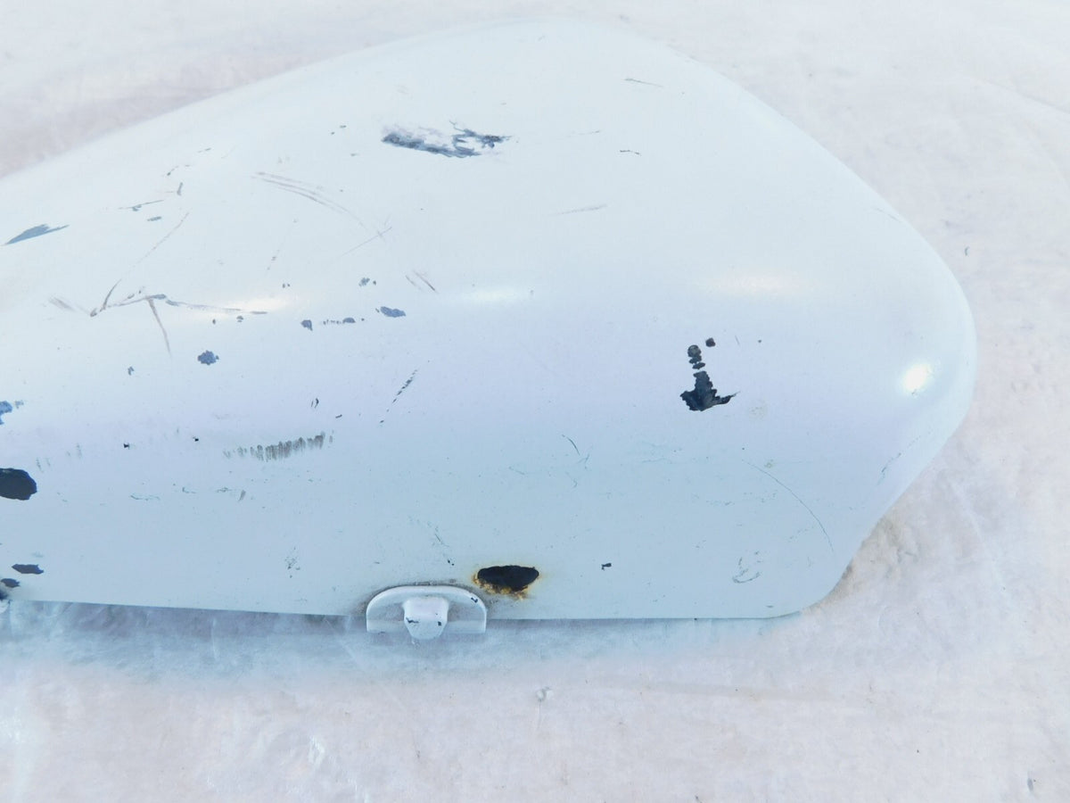Harley Davidson Sportster 883 1200 White Left Electrical Frame Side Cover - C3 Cycle