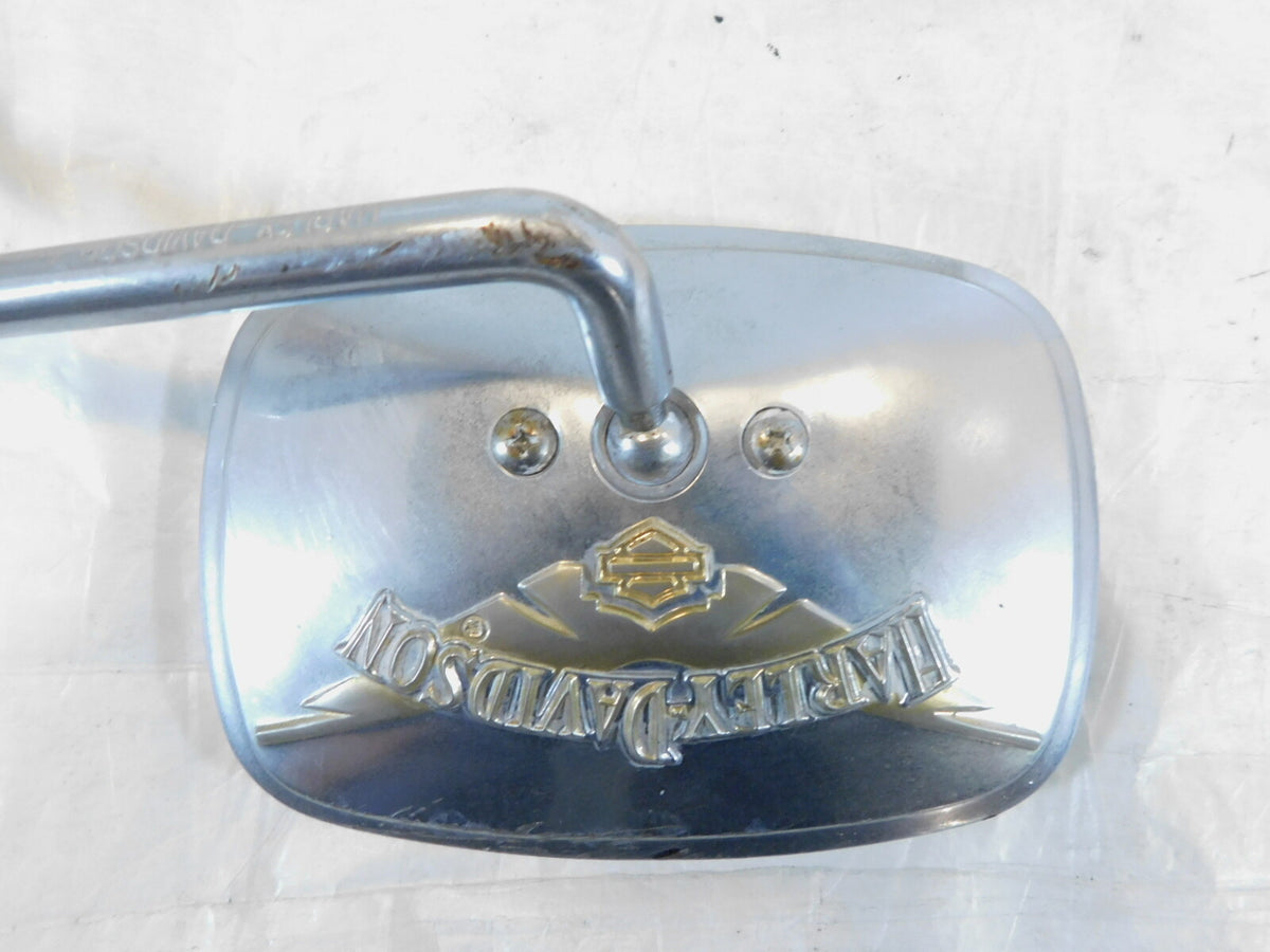 Harley Dyna Touring Softail FXR & Sportster Right Square Rear View Mirror - C3 Cycle