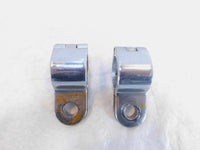 Harley Electra Glide & Road King Highway Footrest Footpeg Mount Clamp Brackets - C3 Cycle