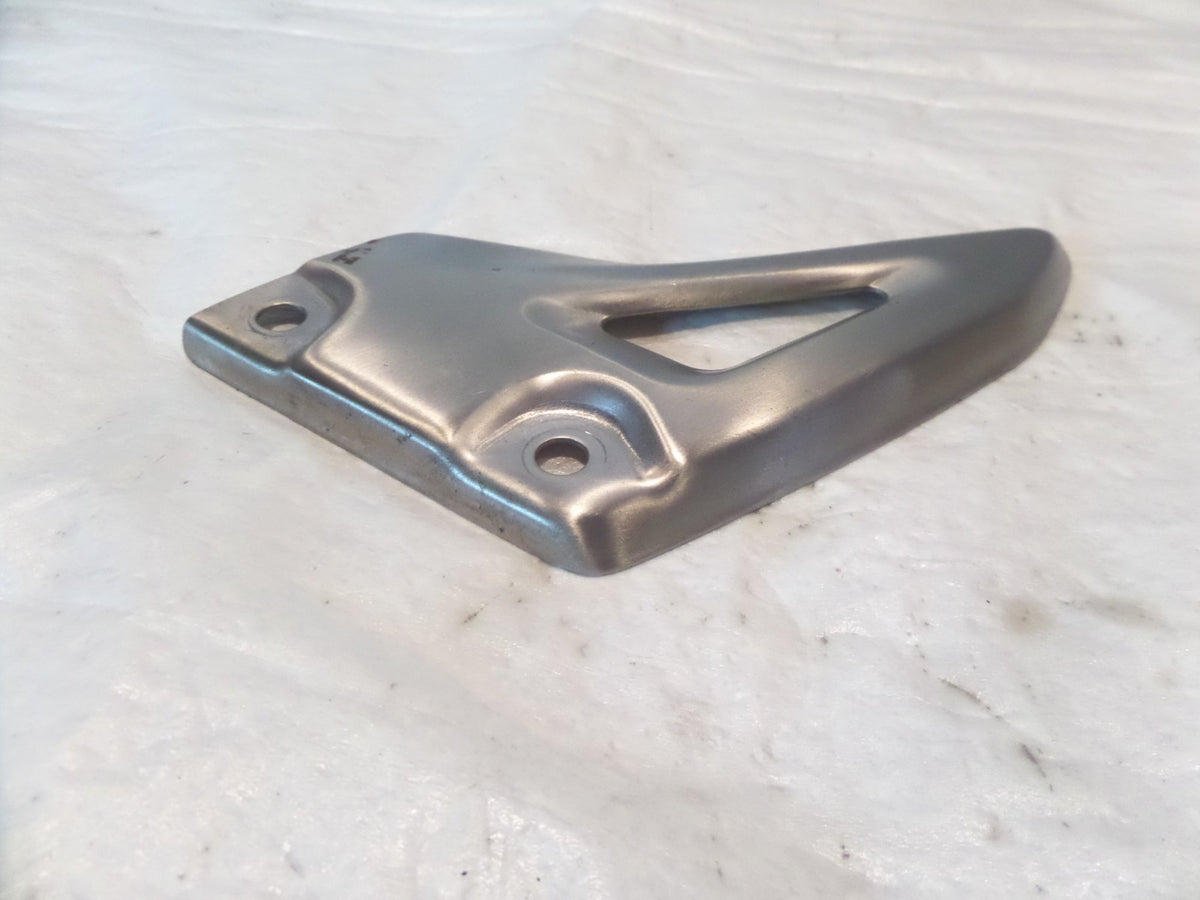 2012-2015 Triumph Speed Triple R Right Rear Footrest Foot Peg Heel Guard Fin - C3 Cycle