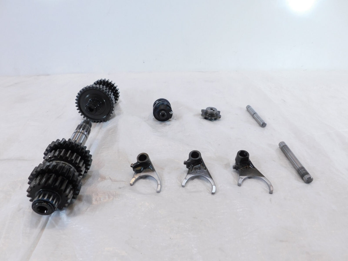 1996-2007 Kawasaki KL650 KLR650 OEM Transmission Gears w/ Shifter Drum & Forks - C3 Cycle