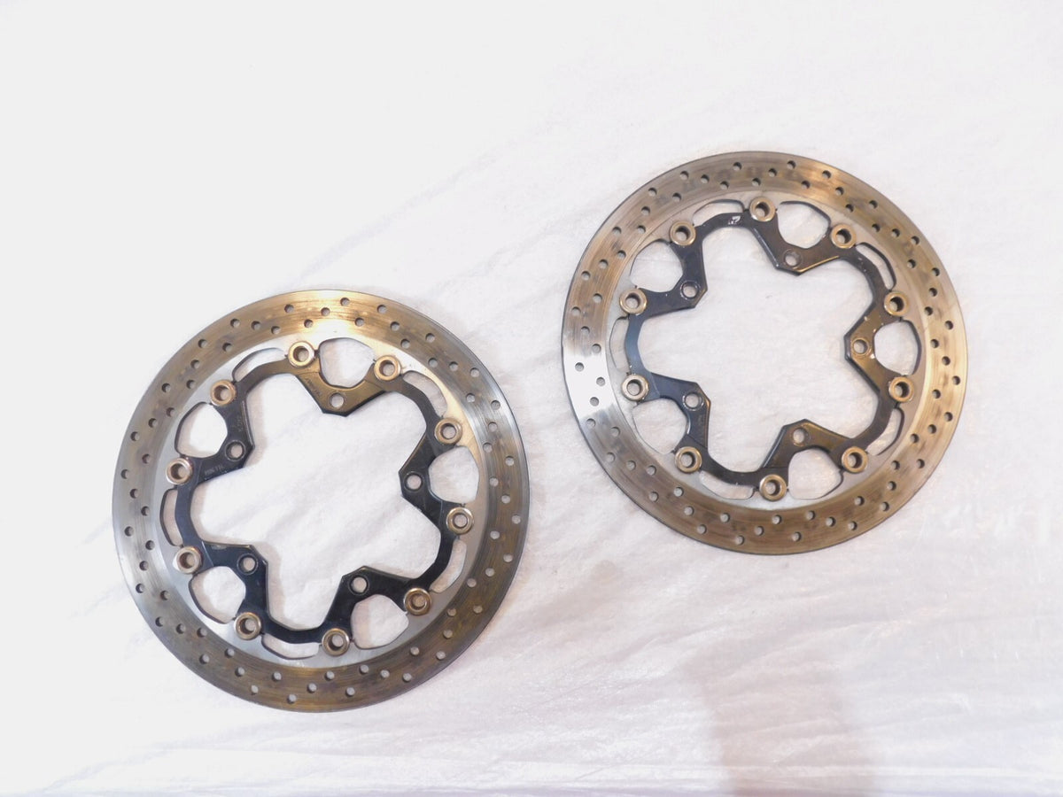2008-2019 Suzuki Hayabusa GSX1300R Busa B-King Front Wheel Brake Disc Rotors - C3 Cycle