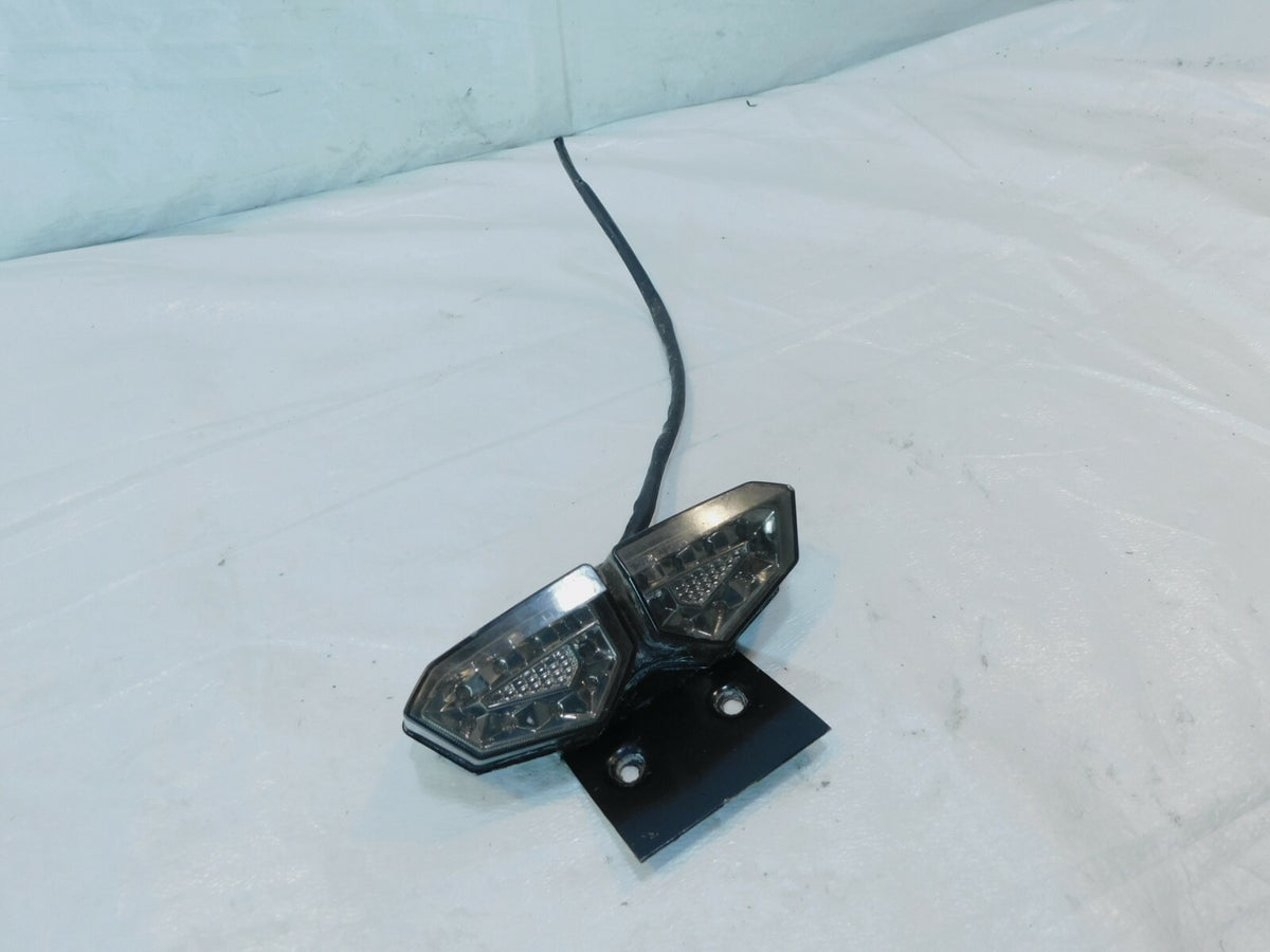 2004 04 Buell Firebolt XB9R XB12R Rear Tail Fender License Plate Bracket & Light - C3 Cycle