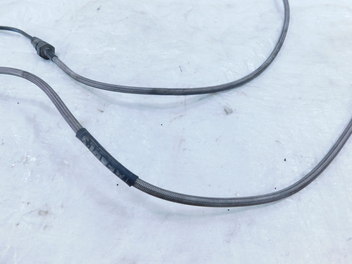 1976 76 Moto Guzzi Convert I V1000 Front Wheel Brake Caliper Hose Pipe Lines - C3 Cycle