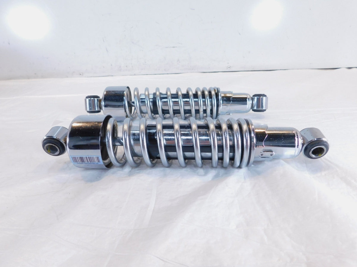 Harley Davidson Sportster 883 & 1200 11 1/2" Chrome Low Rear Shock Absorbers - C3 Cycle