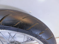 2009 Harley Davidson Dyna Street Bob FXDB Silver Laced Front Wheel Rim & Tire - C3 Cycle