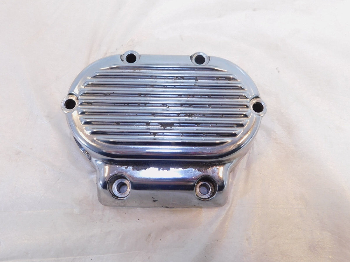 Harley Davidson Electra Glide Dyna Softail Ribbed Transmission Right Side Cover - C3 Cycle