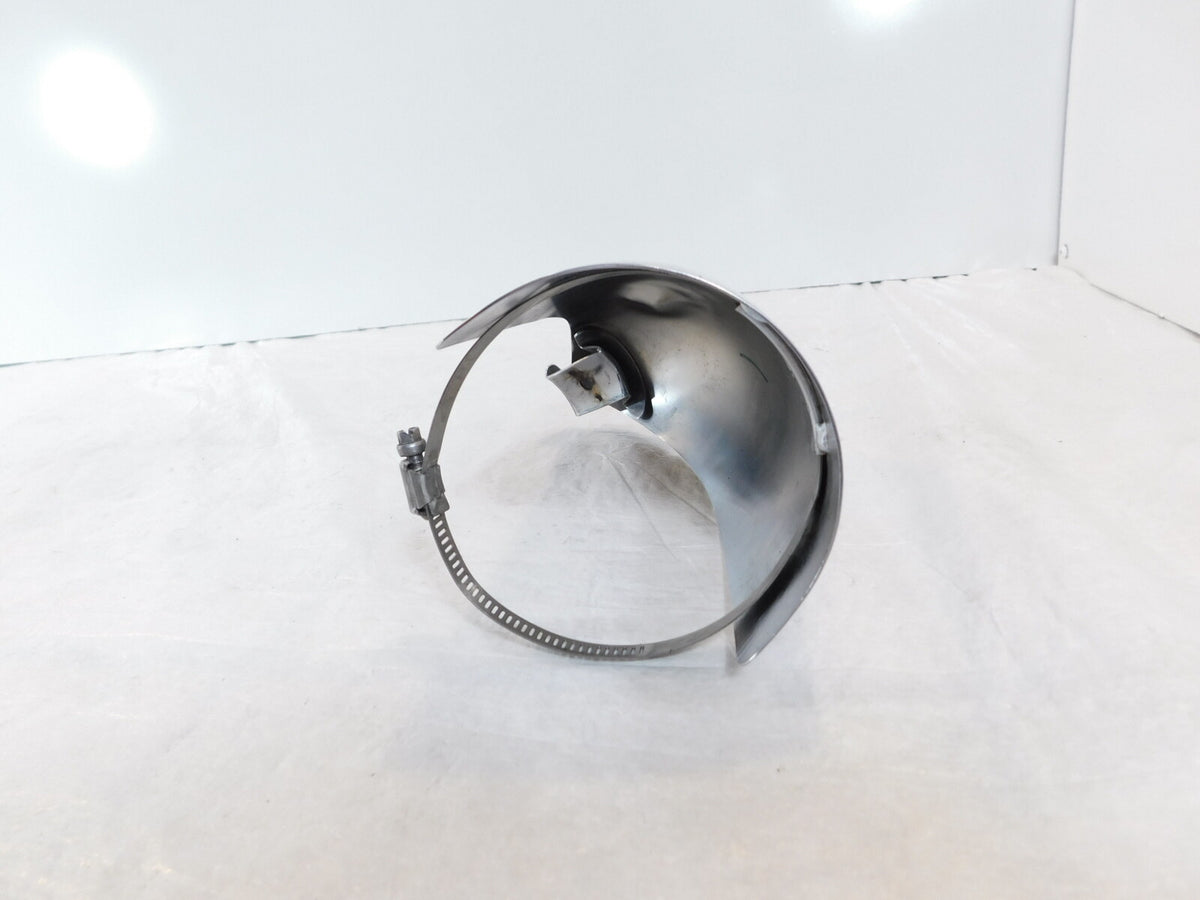 Indian Chief Chieftain & Roadmaster Rear Left Exhaust Header Pipe Cover Shield - C3 Cycle
