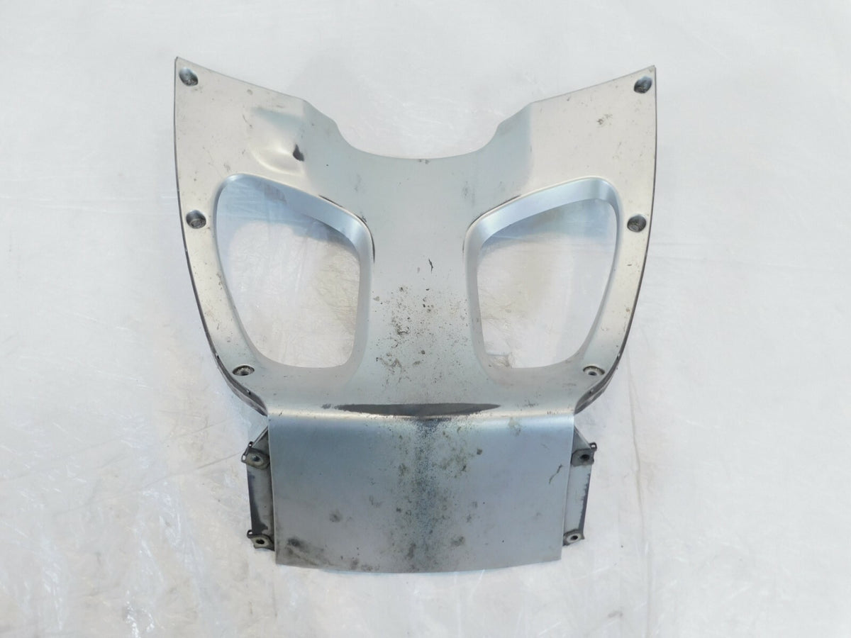 97-09 BMW K1200LT 1200 LT OEM Silver Front Center Belly Fairing Cowling Spoiler - C3 Cycle