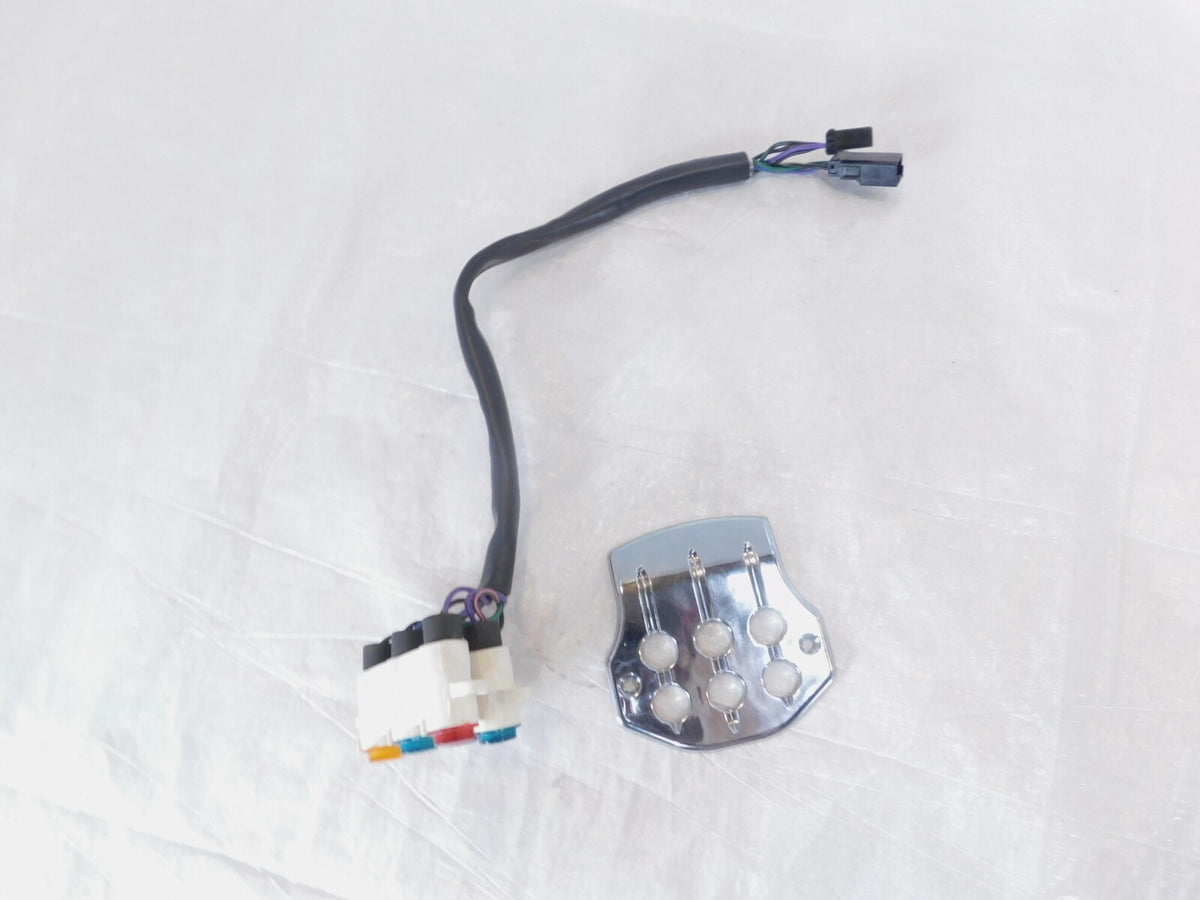 Victory Jackpot Hammer Kingpin & Vegas Speedometer Dash Indicator Light Lamps - C3 Cycle