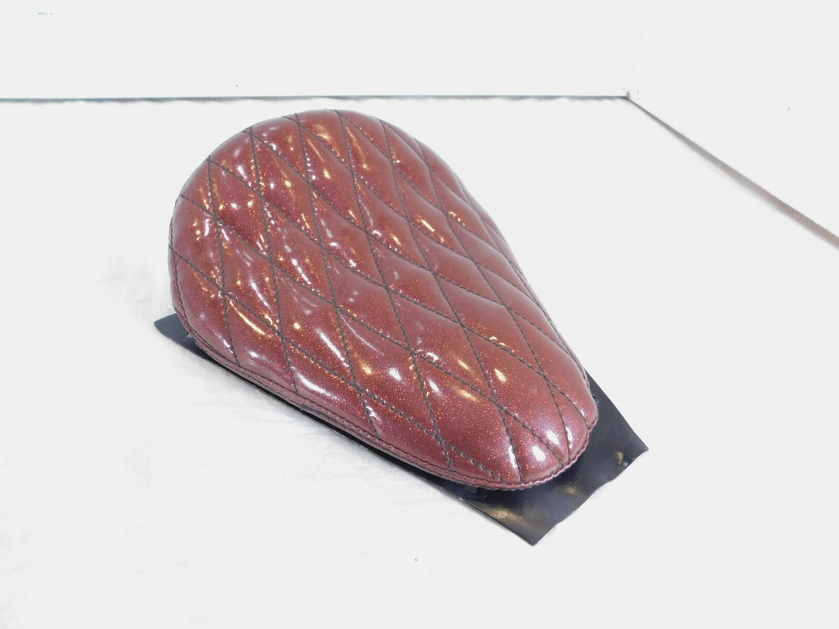 1983-2003 Harley Davidson Sportster 883 1200 La Rosa Design Custom Red Solo Seat - C3 Cycle