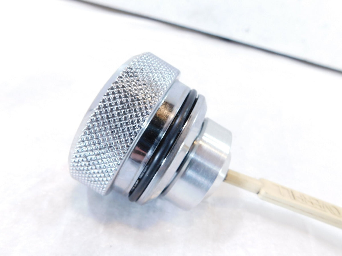 Harley Davidson Dyna Low Rider Super Wide Glide Chrome Engine Motor Oil Dipstick