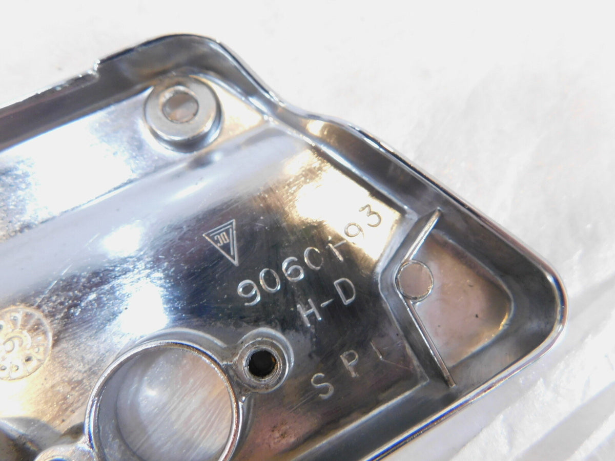 Harley Touring Electra Street Glide Road King Red Right Saddlebag Latch Cover - C3 Cycle