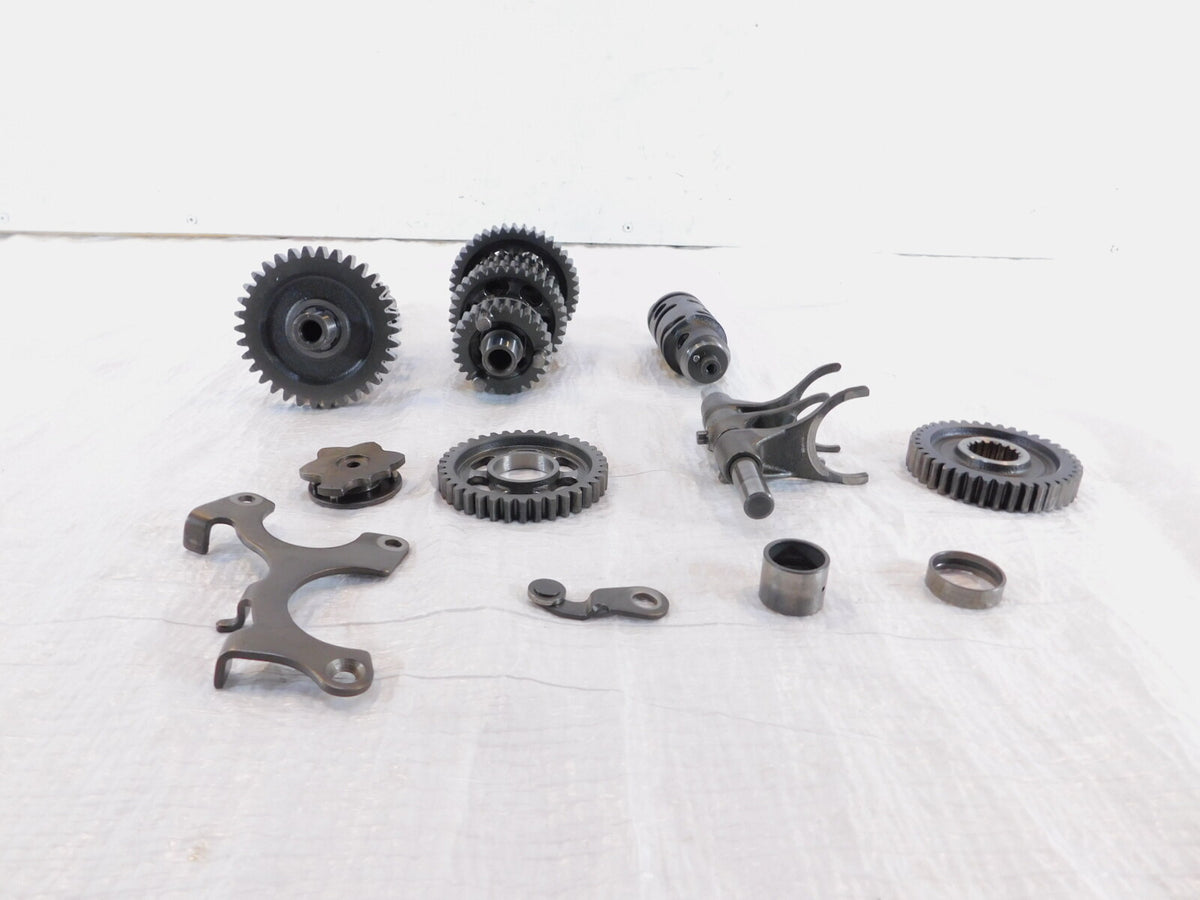 Honda VT500 Ascot & Shadow 500 Transmission Gears Drum & Shift Shifter Forks - C3 Cycle