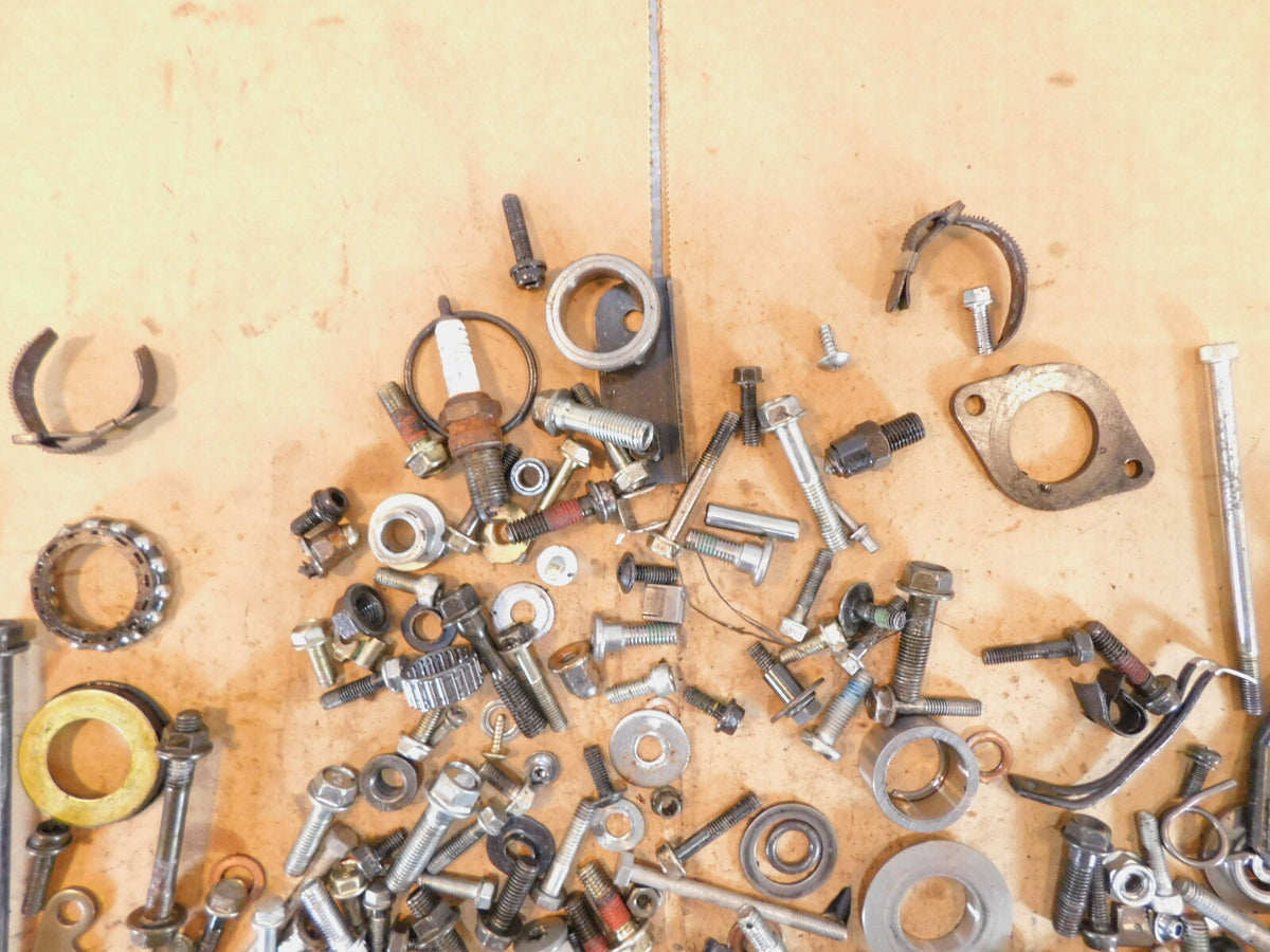 1992 Honda Nighthawk 750 CB750 Misc Nuts Bolts Brackets Hardware Parts Box Lot - C3 Cycle