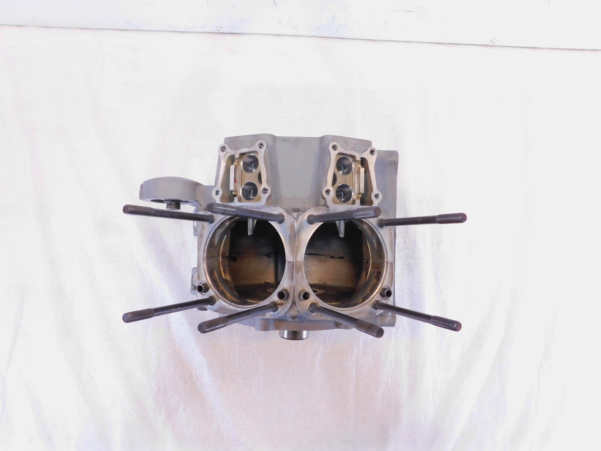 Harley Davidson Road King Electra Glide & Dyna Silver Engine Motor Crank Cases - C3 Cycle