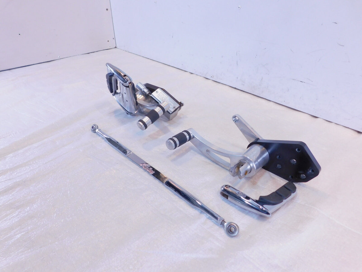 2001 Indian Gilroy Scout Transmission Forward Controls Shifter & Brake Pedal Set - C3 Cycle