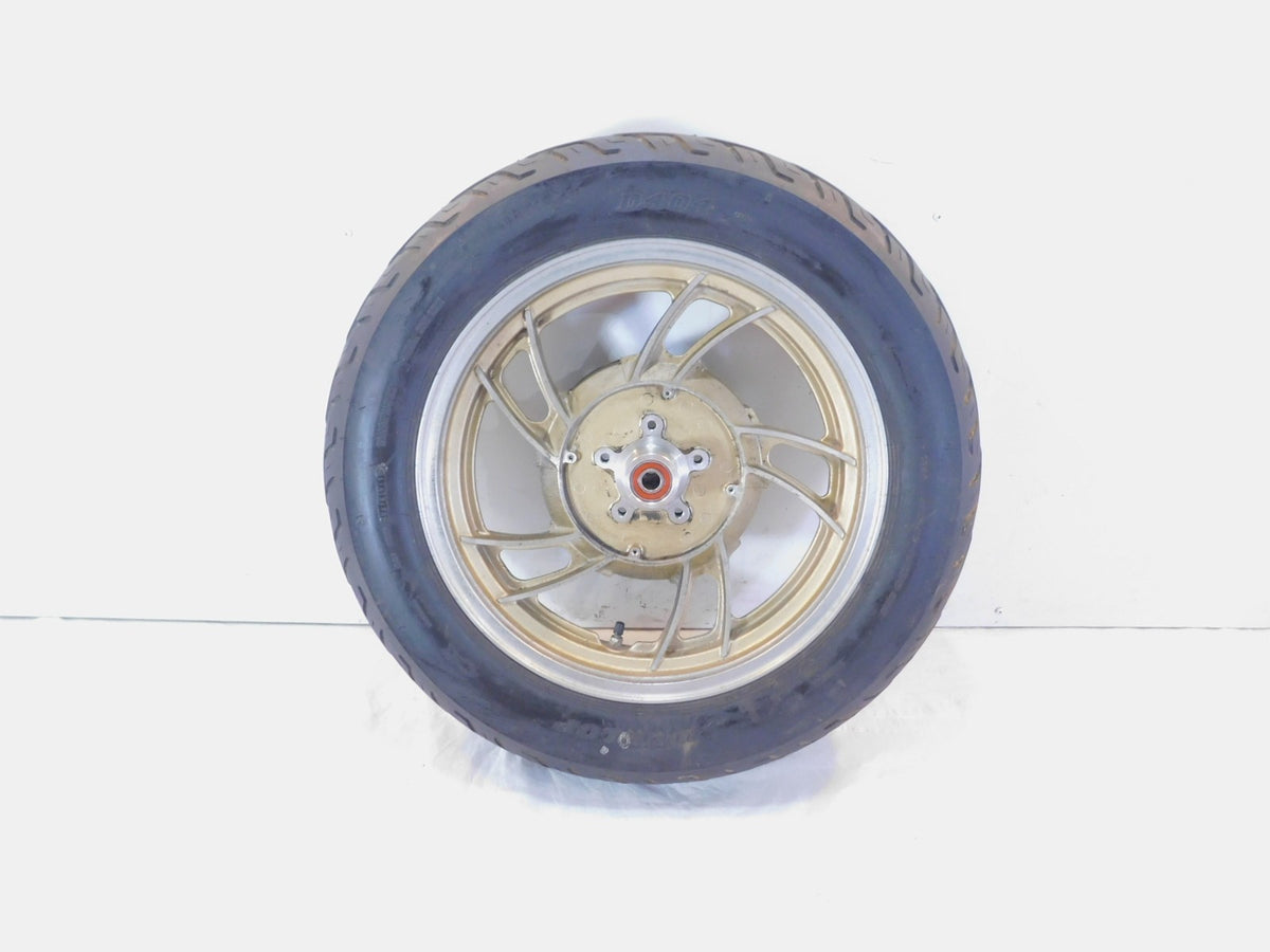 1982-1983 Yamaha XJ750 XJ750J Maxim 750 Gold Cast Rear Mag Wheel Rim - C3 Cycle