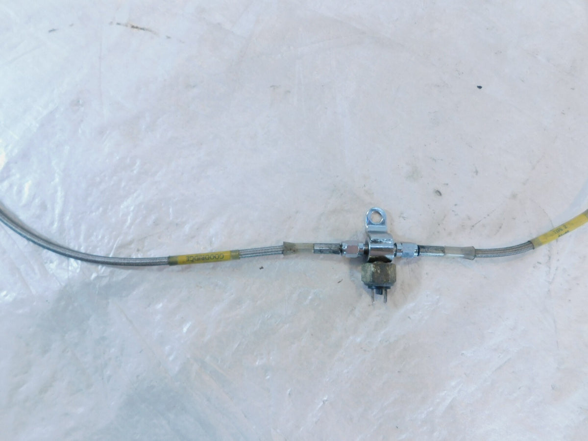 2002 & 2003 Indian Gilroy Scout Rear Master Cylinder to Caliper Brake Hose Line - C3 Cycle