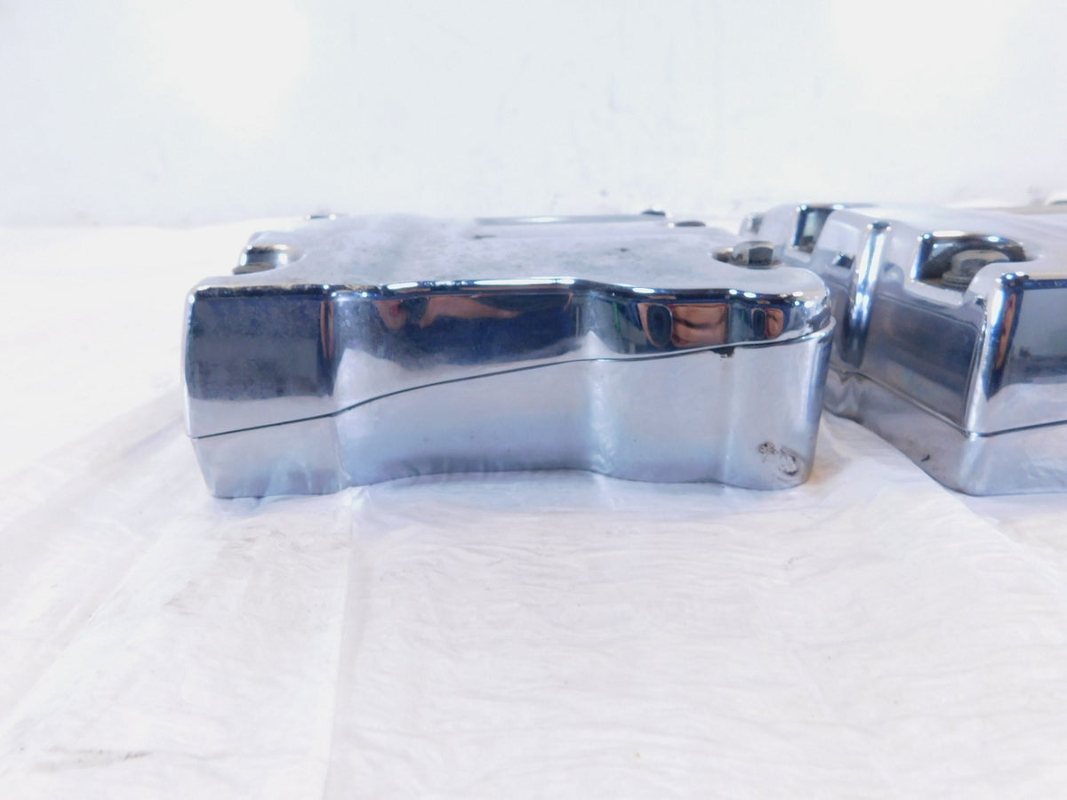 Harley Davidson Road King Dyna & Softail Chrome Cylinder Head Top Rocker Boxes - C3 Cycle