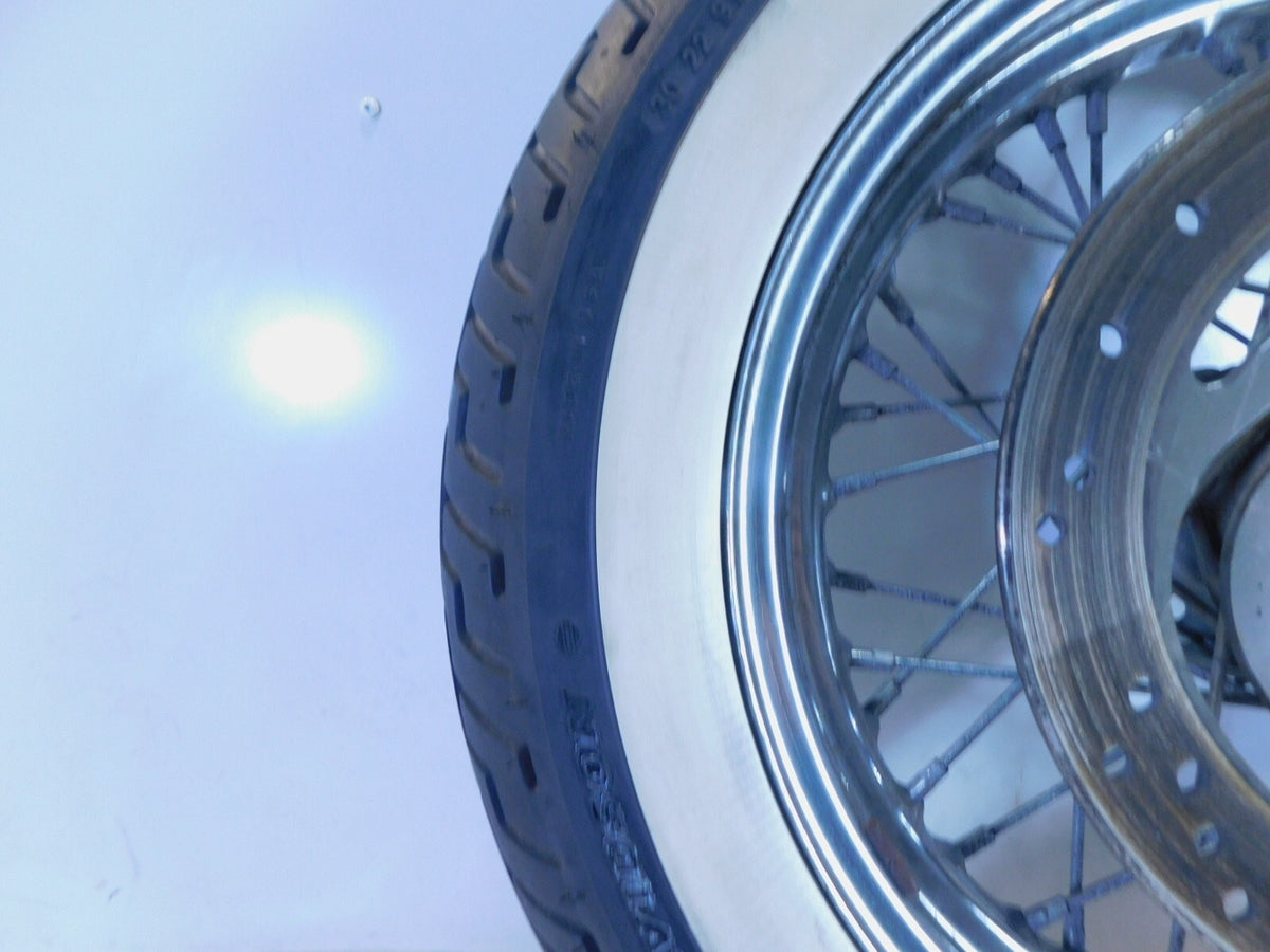 Harley Davidson Softail Heritage Classic & Deluxe Spoked Front Wheel Rim w/ Tire - C3 Cycle
