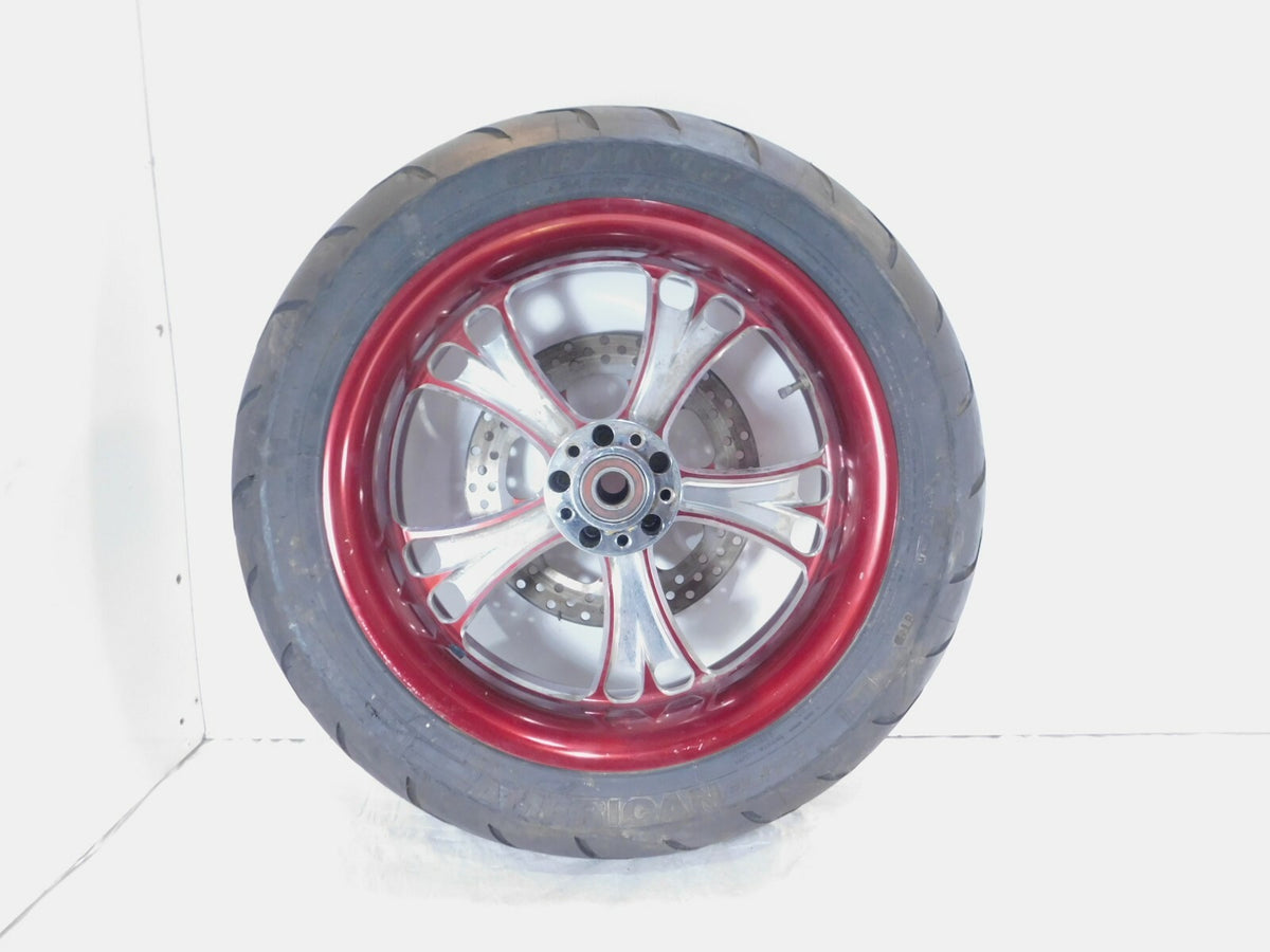 Harley Davidson Road Street & Electra Glide Rear Billet Rear Wheel Rim & Tire - C3 Cycle