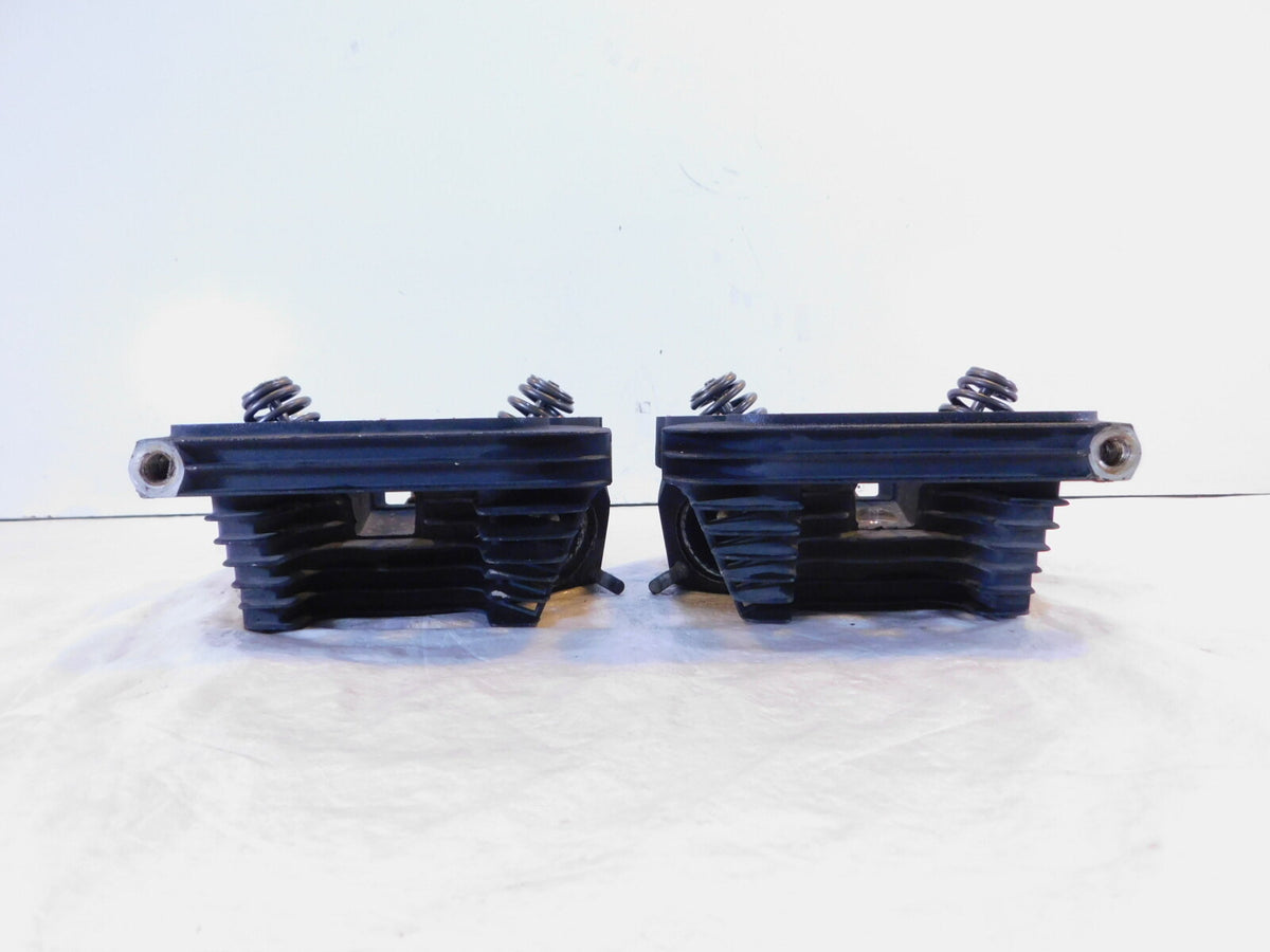 2009-2022 Harley Davidson Sportster 883 Iron Black Cylinder Heads w/ Valves - C3 Cycle