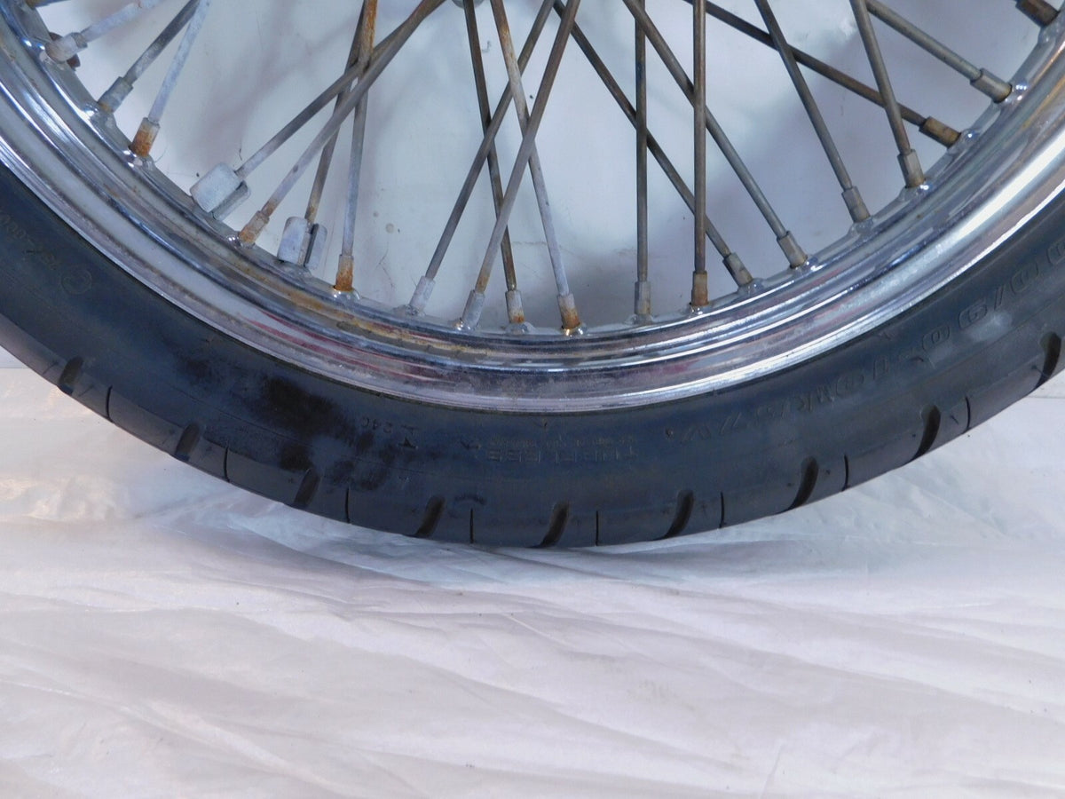 1988-2007 Honda VT600 VT600C Shadow 600 VLX Deluxe Spoke Front Wheel Rim & Tire - C3 Cycle