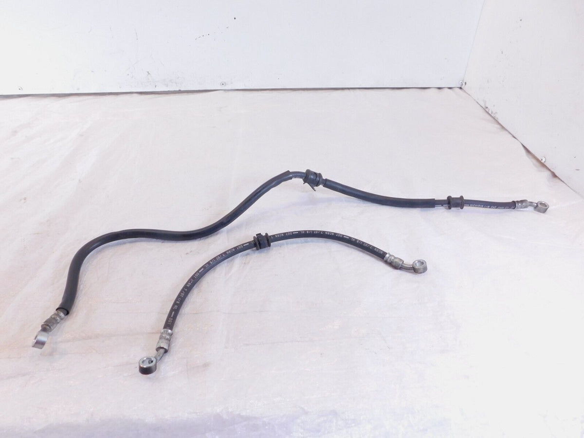 2008-2009 Suzuki B-King GSX1300BK Busa King Non ABS Front Brake Hose Pipe Lines - C3 Cycle