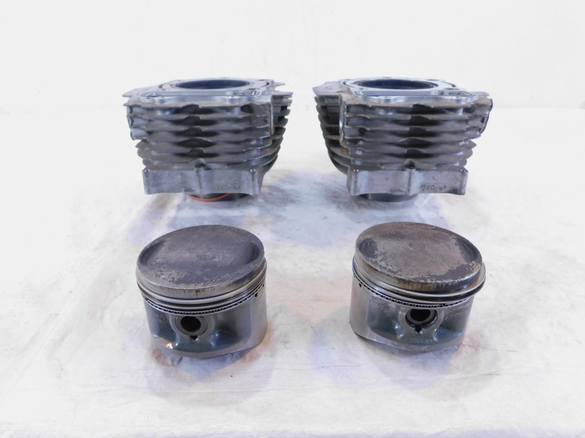 1981-1983 Yamaha Virago 750 XV750 Engine Motor Cylinder Barrel Jugs & Pistons - C3 Cycle