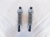 Harley Davidson Dyna Wide Glide & Street Bob Chrome Rear Shock Absorbers 12" - C3 Cycle