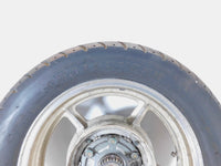 1984-1999 Yamaha Virago 750 1000 1100 XV700 XV750 Silver Rear Wheel Rim & Tire - C3 Cycle