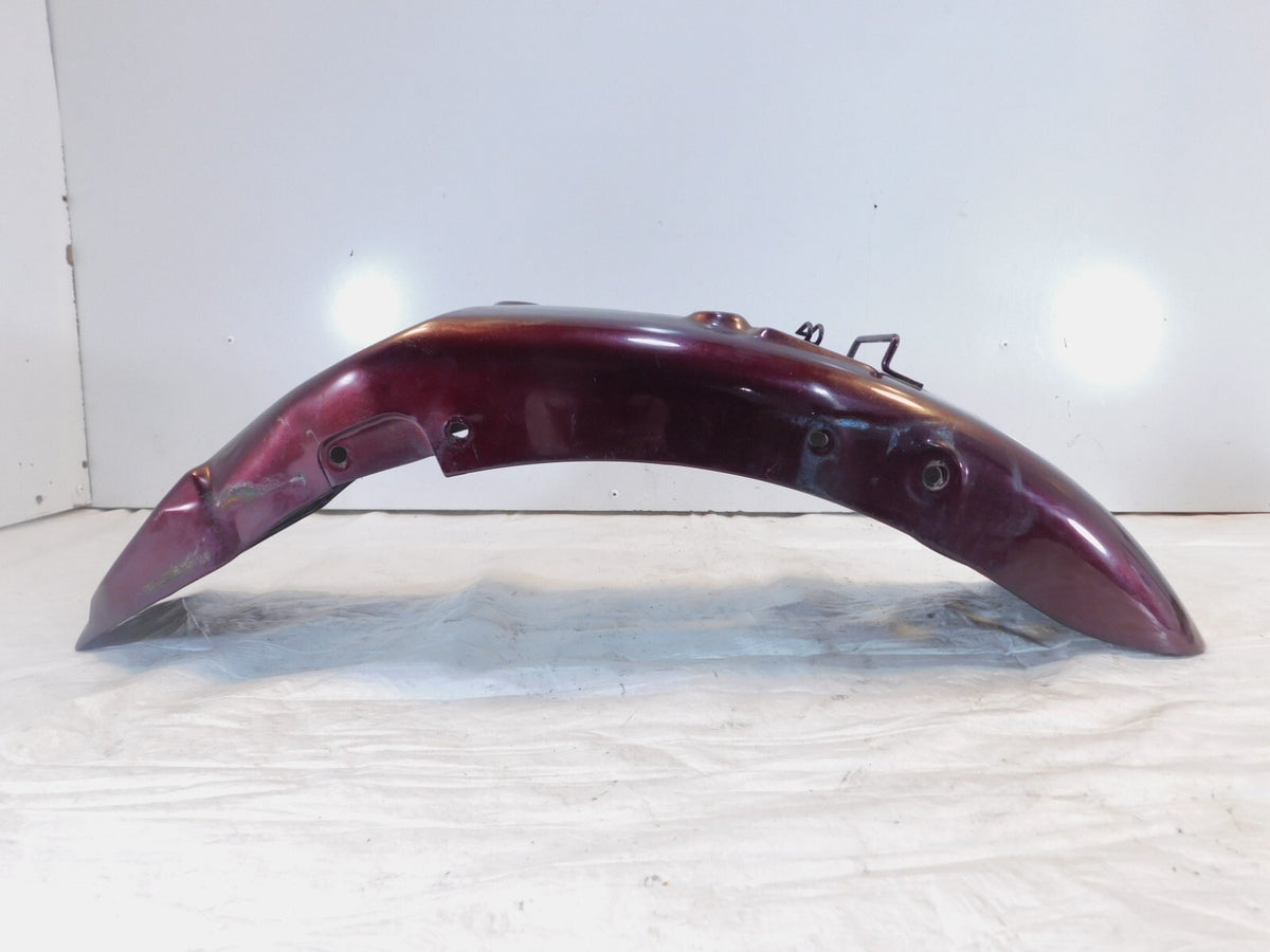 1986 & 1987 Suzuki Intruder 700 VS700 Maroon Rear Wheel Fender Mudguard Cover - C3 Cycle