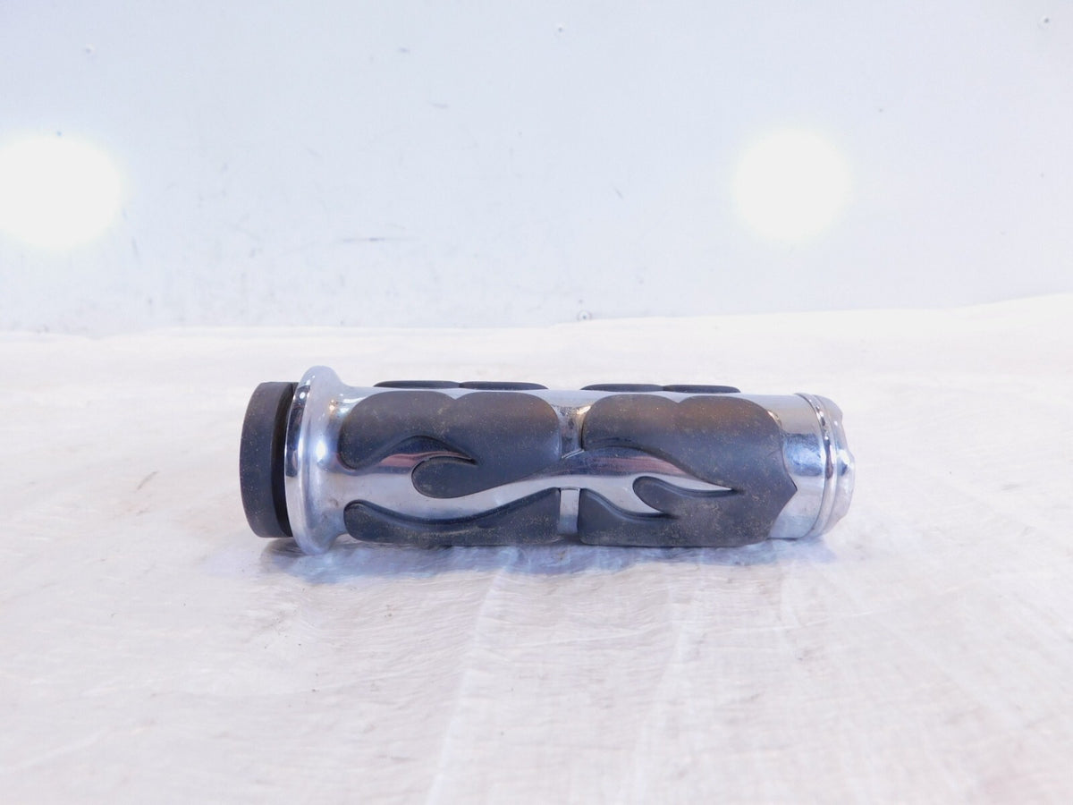 Harley Davidson Dyna Sportster & Softail Chrome Left ISO Hand Handlebar Grip - C3 Cycle