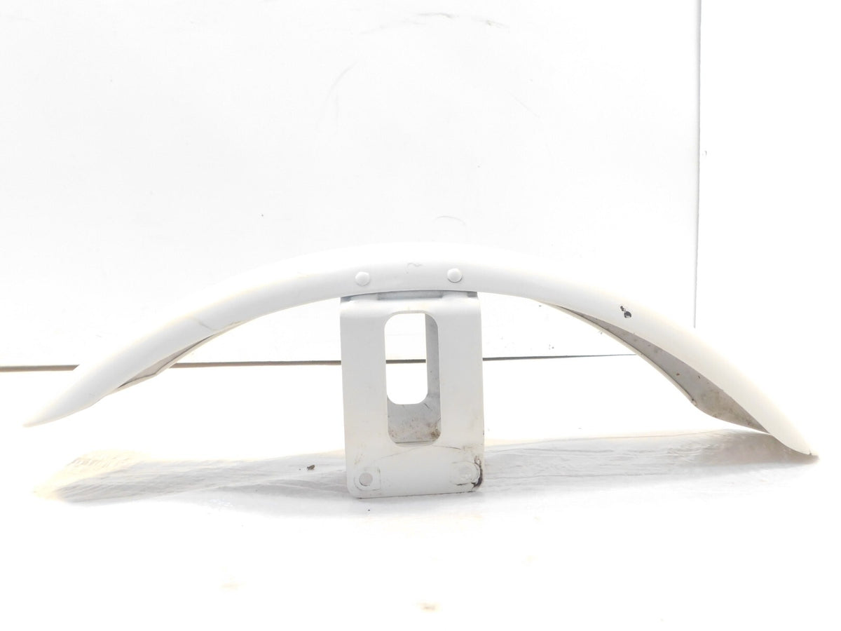 Harley Davidson Sportster 883 & 1200 White Front Wheel Cover Fender - C3 Cycle