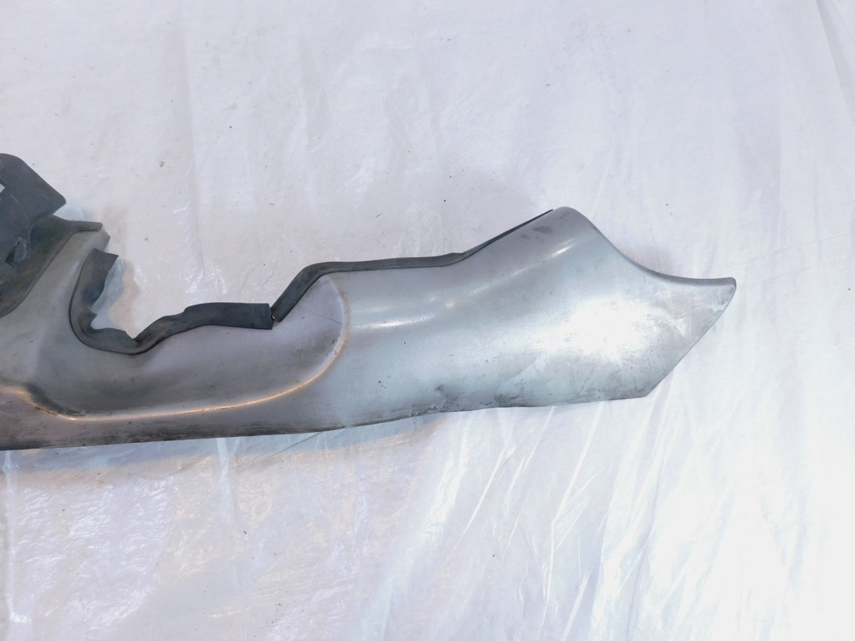 Honda GL1800 Goldwing 1800 Silver Left Exhaust Header Pipe Muffler Shield Cover - C3 Cycle
