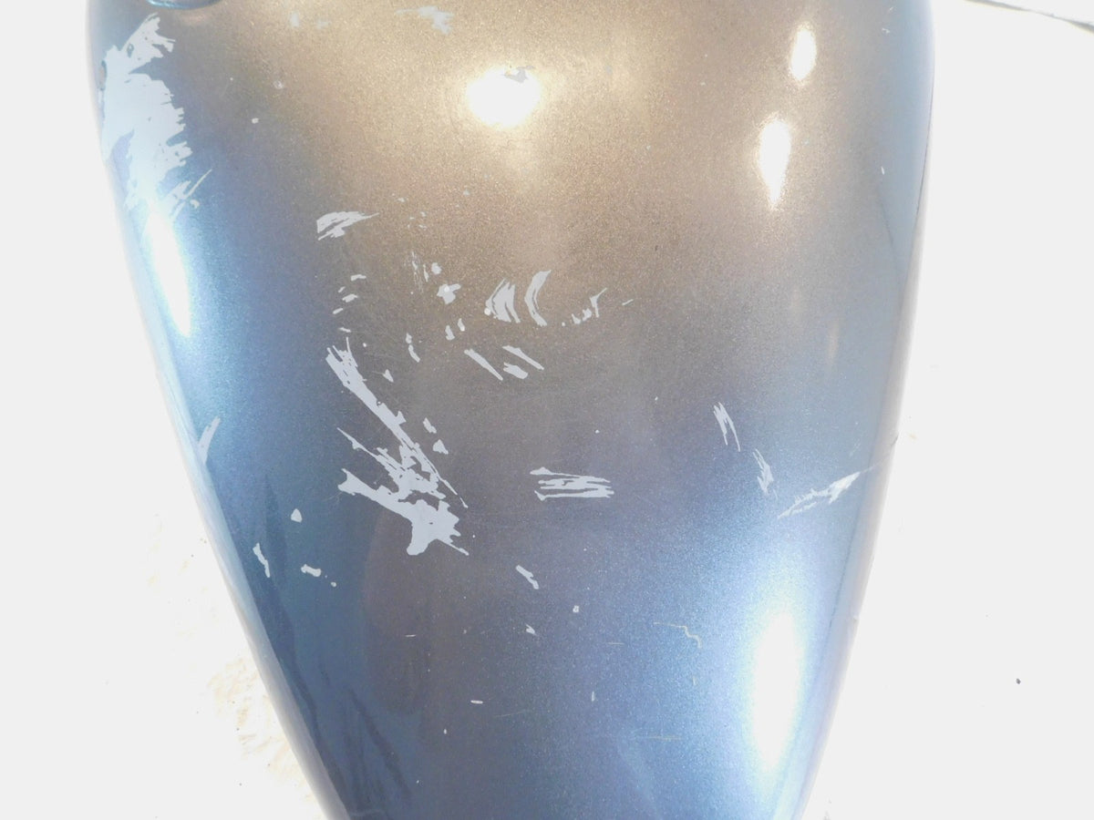 1996-2003 Harley Davidson Sportster 883 & 1200 Large Silver Petrol Fuel Gas Tank - C3 Cycle