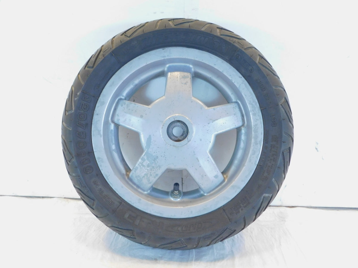 Piaggio Vespa LX LXV S 50 125 150 Cast Rear Wheel Rim & Tire 10" x 3.0" - C3 Cycle