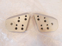 2010-2013 BMW R1200RT R900RT Left/Right Handlebar Handle Bars Riser Plate Blocks - C3 Cycle