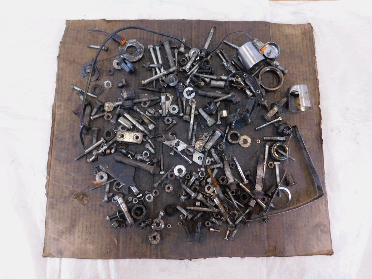 1996 Harley Davidson Sportster XL1200C Custom Nuts Bolts Brackets Parts Box Lot - C3 Cycle